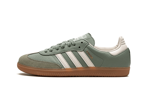 Adidas Samba ET Argent Vert