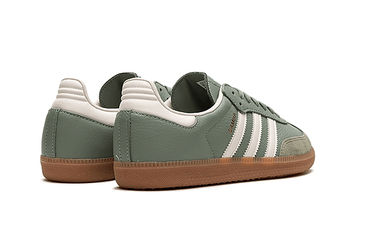 Adidas Samba ET Argent Vert