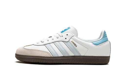 Adidas Samba ET Core Blanc Halo Bleu