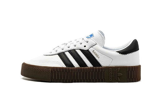 Adidas Sambarose Blanc Noir Gomme