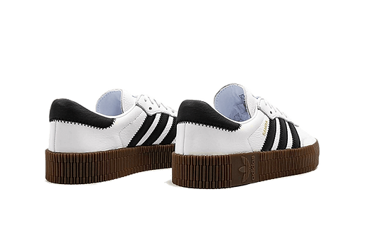 Adidas Sambarose Blanc Noir Gomme