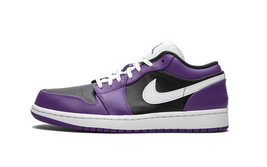 Air Jordan 1 Low Court Purple Black