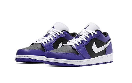 Air Jordan 1 Low Court Purple Black