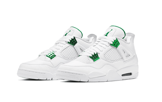 Air Jordan 4 Retro Metallic Green