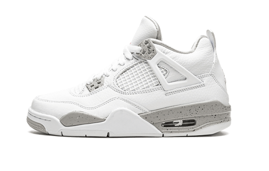 Air Jordan 4 Tech White (White Oreo)