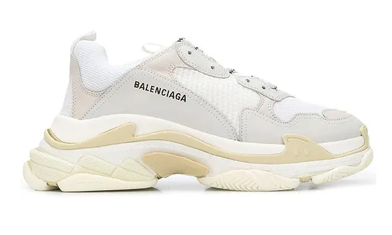 BALENCIAGA Triple S Blanc/OTH